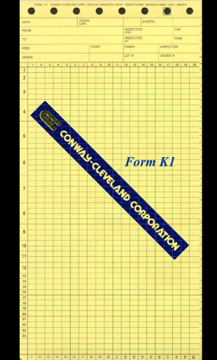 [K1 CCD] Tally Sheets Super K1 Form 250pk 