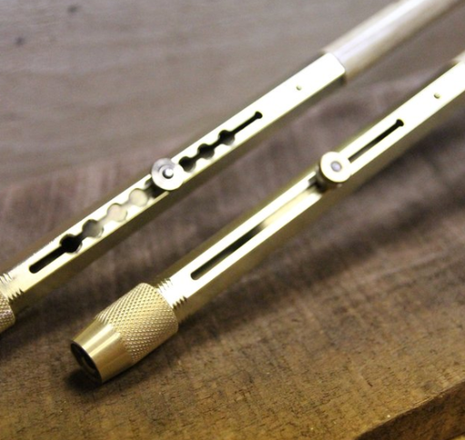 [819 CCD] 819 Brass/Hardwood Marking Stick