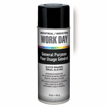 [4402 WKD] Work Day Gloss Black Spray Paint