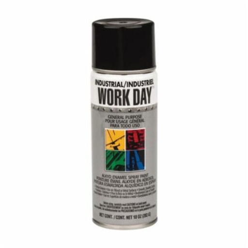 [4412 WKD] Spray Paint - Work Day - Flat Black