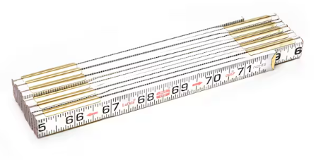 066FN Lufkin 72" L X 5/8" W Rule SAE Wooden