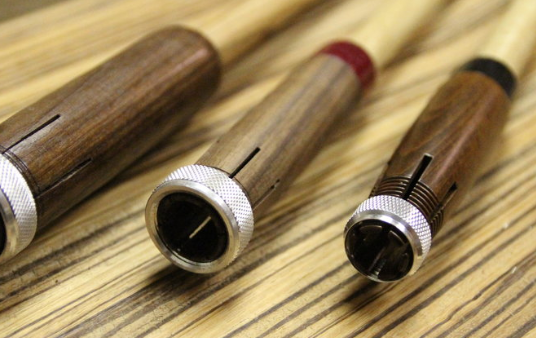 [319 CCD] 36" Wooden Lumber Crayon Holder 1/2" Hex