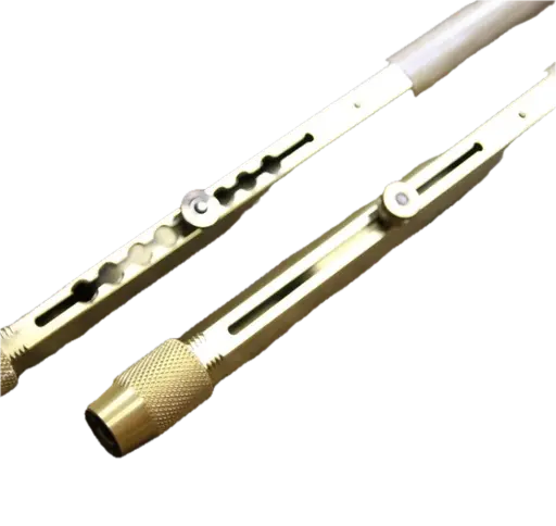 [819] Lumber Crayon Marker 37.5" Brass