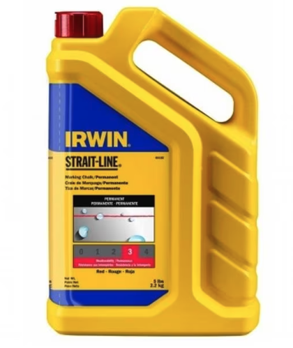[65102 IRW] Marking Chalk Red 5lbs