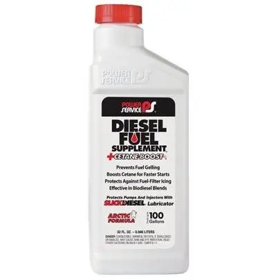 [1026] Diesel Fuel Supplement+cetane Boost Diesel Fuel Anti-Gel, 32oz.
