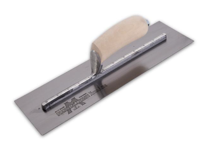 [13228] Finishing Trowel 14" x 4" Wood Grip