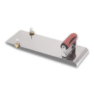 SS Hand Edgers w/ Adj. 3/8 Radius Groover 14"x5"