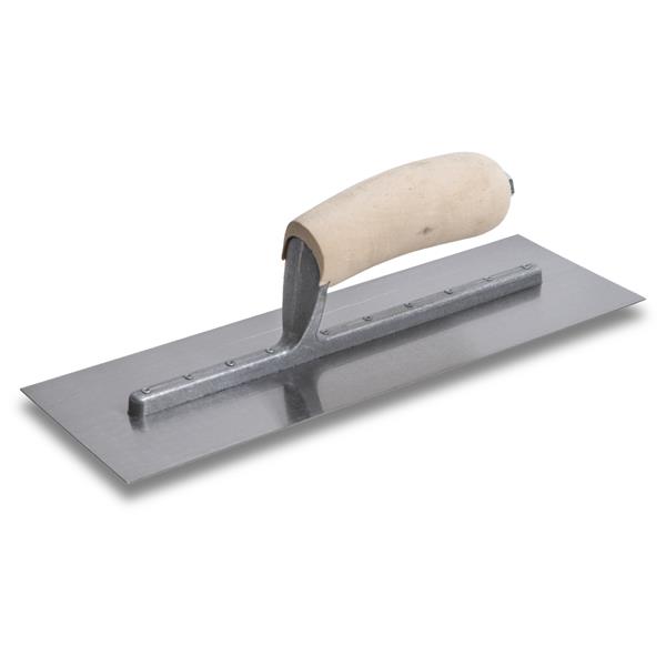 Finishing Trowel 14x4 Wood Grip