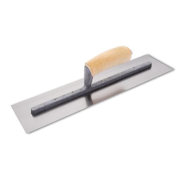 [13803] Finishing Trowel 16x4 Wood Grip