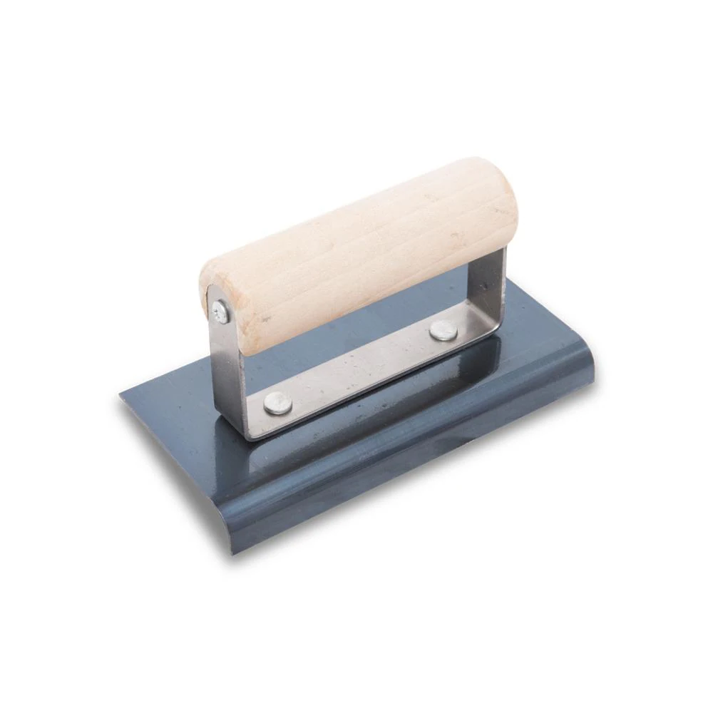 Blue Steel 1/8" Radius Hand Edger 6x6 Wood Grip
