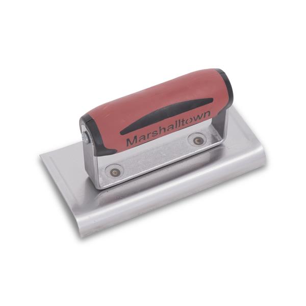 [14156] Curved End 3/8" Radius Hand Edger 6x4 Soft Grip