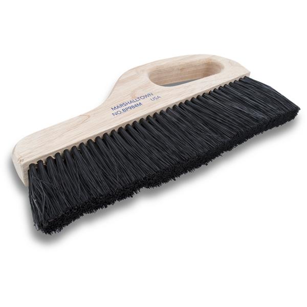 [16984 MST] Medium Black Poly Bristle Hand Brush