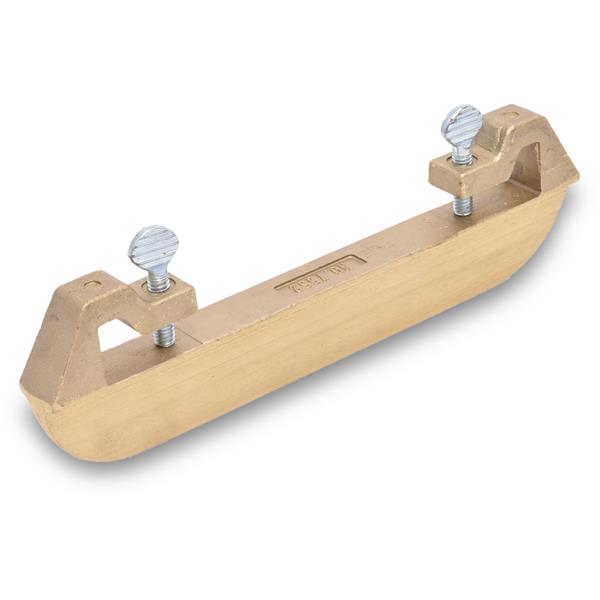 [17551 MST] Bronze Bull Float Groover Attachments 1/4" Radius 3/8" Width 31/32" Depth