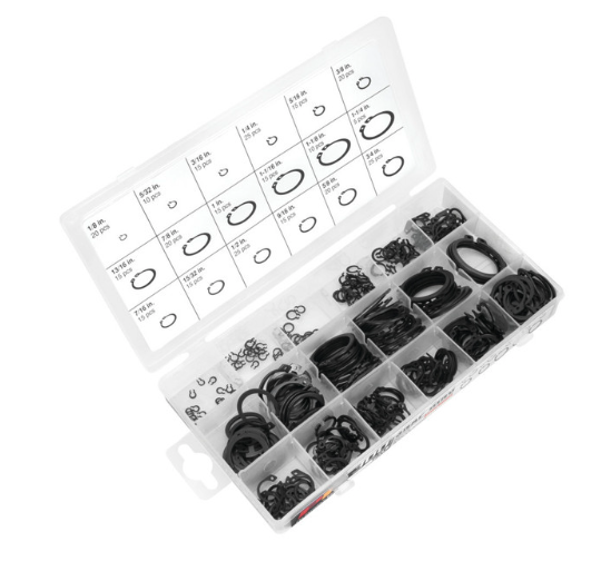 300 pc. External Snap Ring Assortment