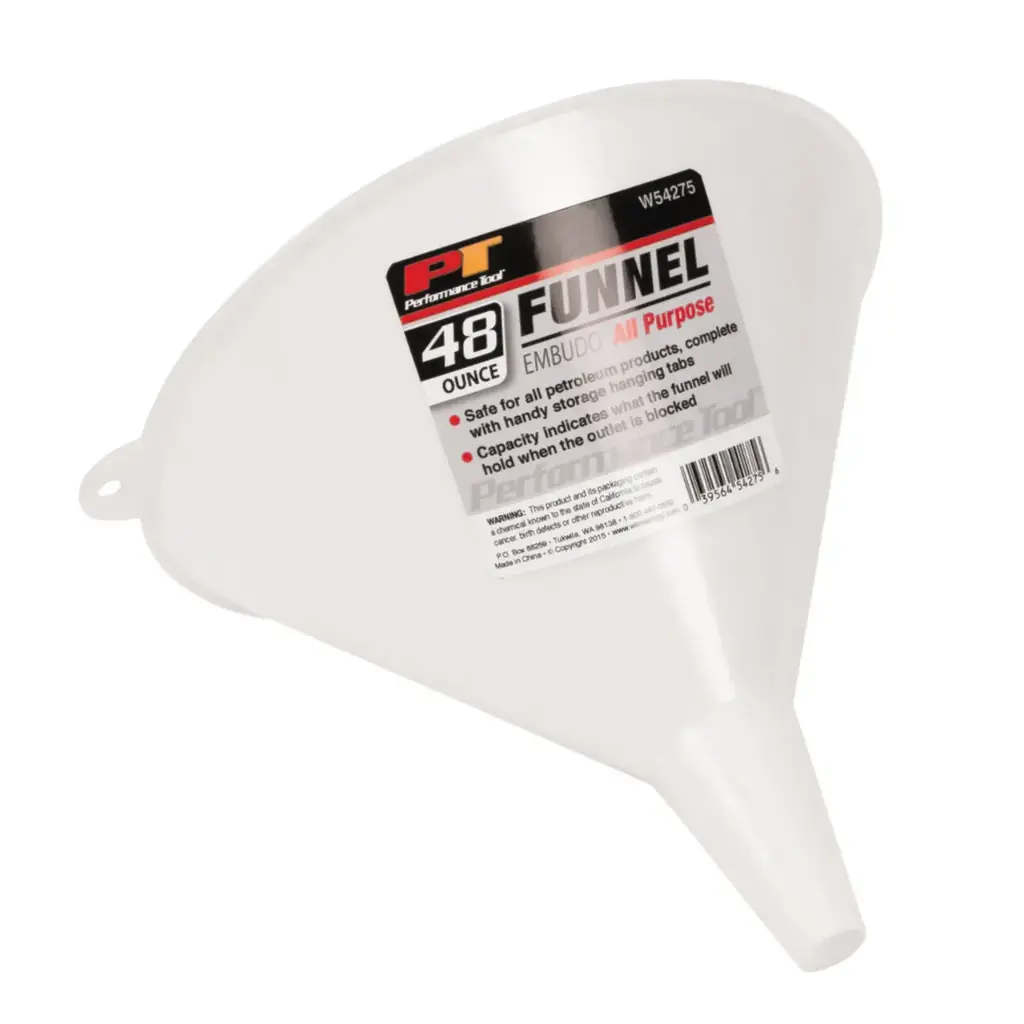 [W54275 PFT] 48 oz. Plastic Funnel