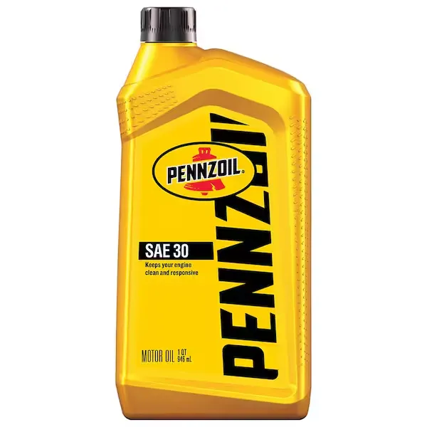 Pennzoil SAE 30 SN Motor Oil 1qt