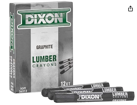 [36512] Lumber Crayon Soft Graphite 12ct