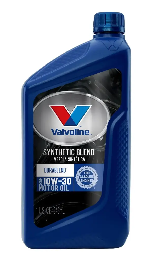 [VV296] 10w30 Valvoline DuraBlend Synthetic Blend Motor Oil