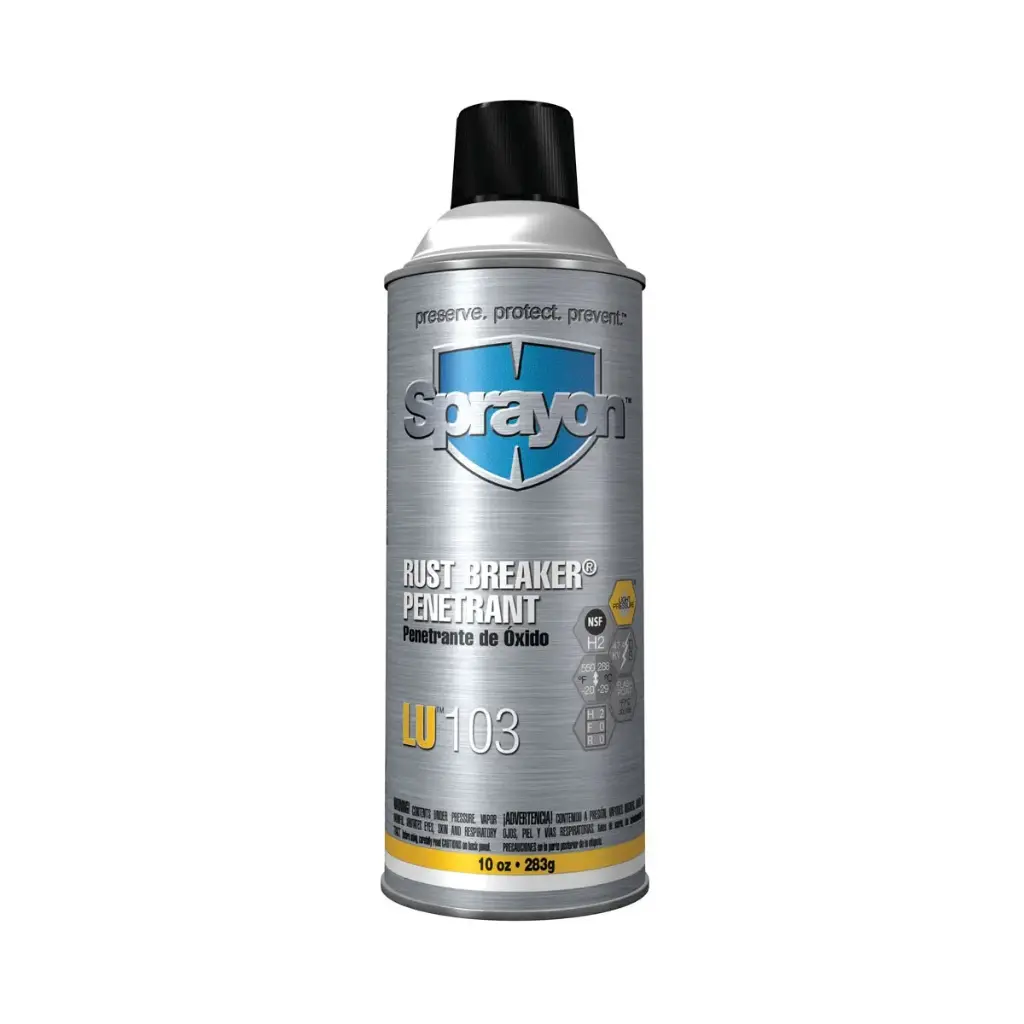 [LU103 SPO] Sprayon LU103 - Rust Breaker Heavy Duty Rust Penetrant - 10 oz Aerosol