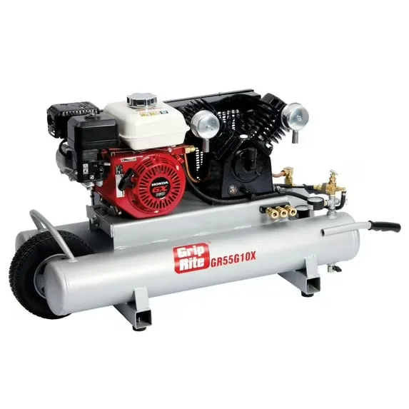 Air Compressor Gas 5.5HP 9Gal