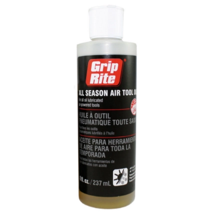 Grip-Rite All Season Tool Oil 8oz Bottle