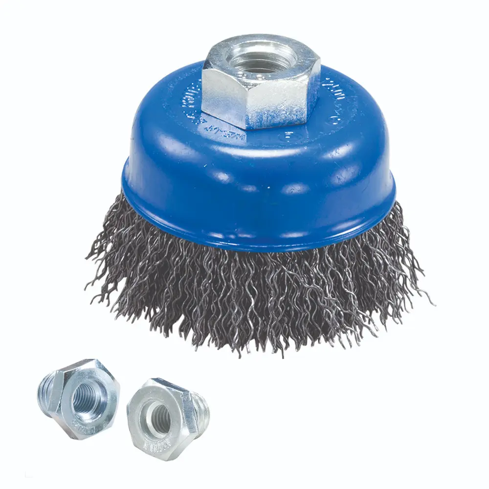 [188030 MRA] MRA Crimp Cup Brush 4"x5/8"-11-.014
