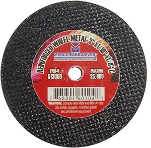 [613060 MRA] 3" Metal High Speed Cut-Off Wheels