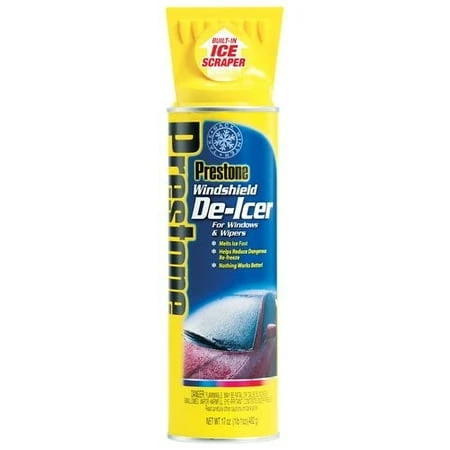 [De-Icer] Windshield De-Icer Spray, 17 Ounce Can For Fast Ice Removal