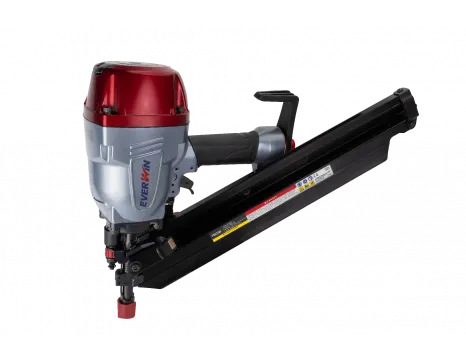 Everwin FSN3490 30° Pneumatic Framing Nailer, 2" to 3-1/2"