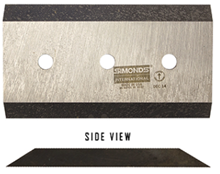 [25084 SMD] Chipper Knife 7-1/4" x 4" x 1/2"