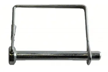 5/16" Dia. Square Lock Pin, Zinc Plated  