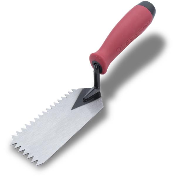 1/4" V-Shaped Notched Margin Trowel 5"x2"