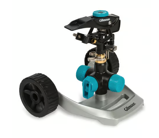 [831673-1011] Plastic Wheeled Base Impact Sprinkler 5800 sq ft