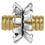 [800344-1001] 3/4 in. Brass Clinch Hose Mender