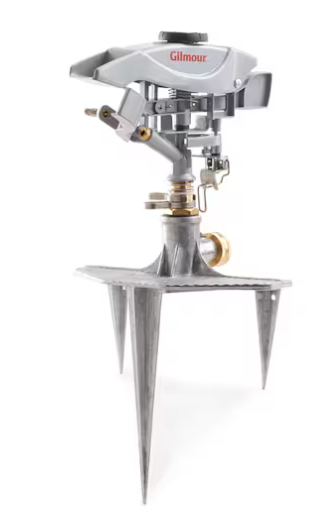 [809993-1001] Metal Spike Base Impulse Sprinkler 8500 sq ft