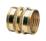 [807734-1001] 3/4 in. Brass Threaded Double Female Swivel Hose Connector