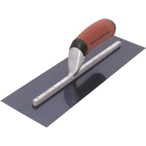 [13241] Blue Steel Finishing Trowel 14x3 Soft Grip