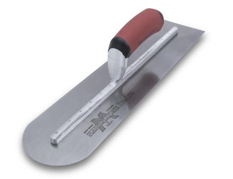 [13511] Rounded Front Finishing Trowel 16x4 Soft Grip