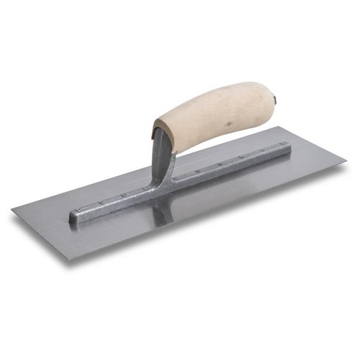 [13802] Finishing Trowel 14x4 Wood Grip