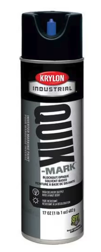 [A03550 KRY] Marking Paint - Blackout Asphalt